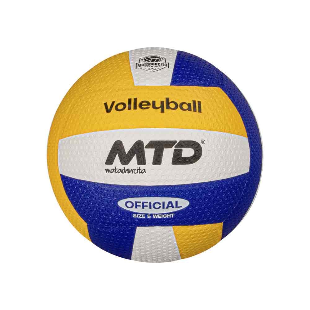 PELOTA P/VOLEY MATADORCITA PU PREMIUM MOD CLASICO Color AMARILLO/BLANCO Talla 5