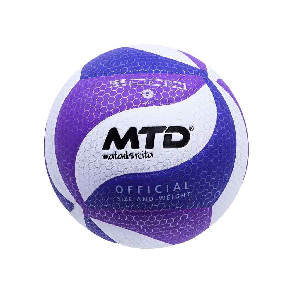 PELOTA P/VOLEY MATADORCITA PANAL MT-20 Color MORADO/AZUL Talla 5