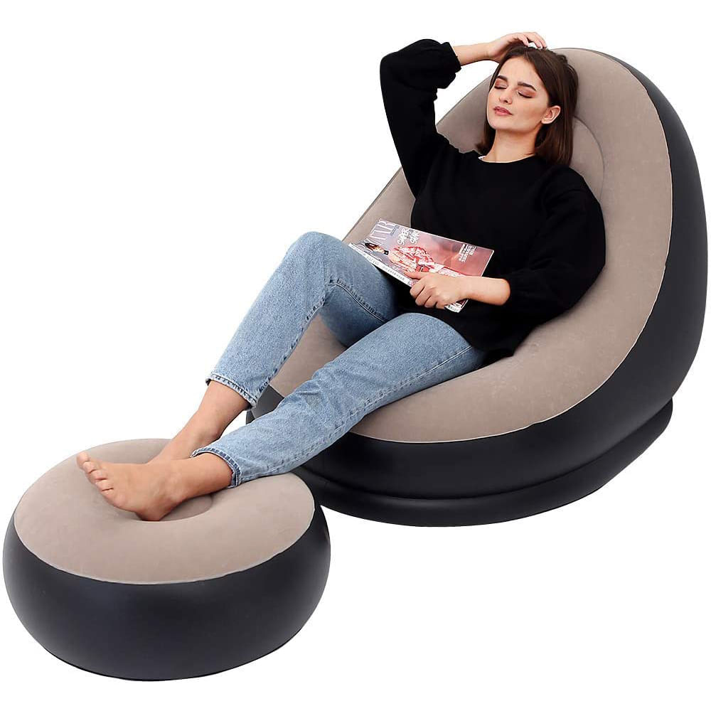 Mueble Inflable Con Apoyo De Pies Ergonómico