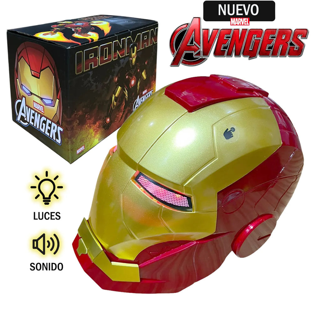 Juguete Casco Electrónico de Iron Man A668-2