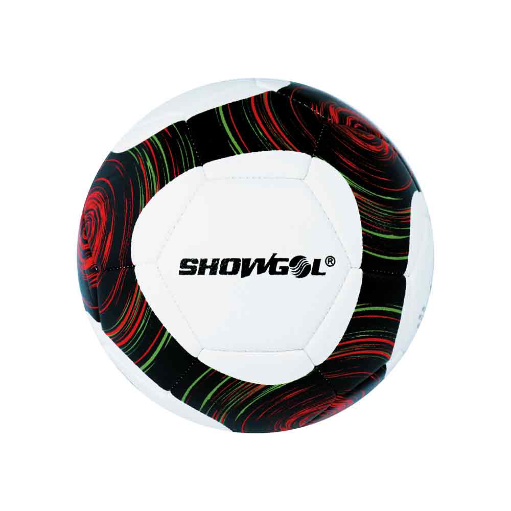 PELOTA P/FUTBOL SHOWGOL CUERO PVC FOAM D Color ROJO Talla 4