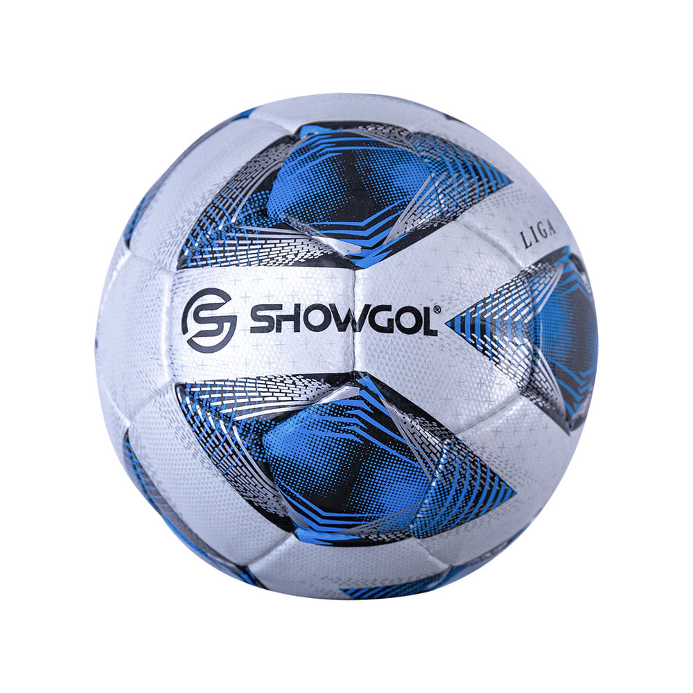 PELOTA P/FUTBOL SHOWGOL LIGA PU Color AZUL Talla 5