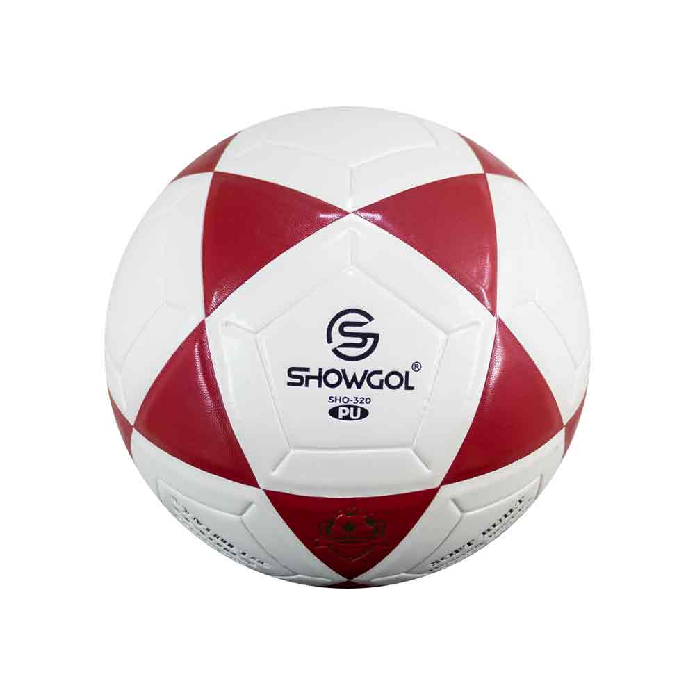 PELOTA PARA FUTBOL FT PU VULCANIZADO Color ROJO Talla 5