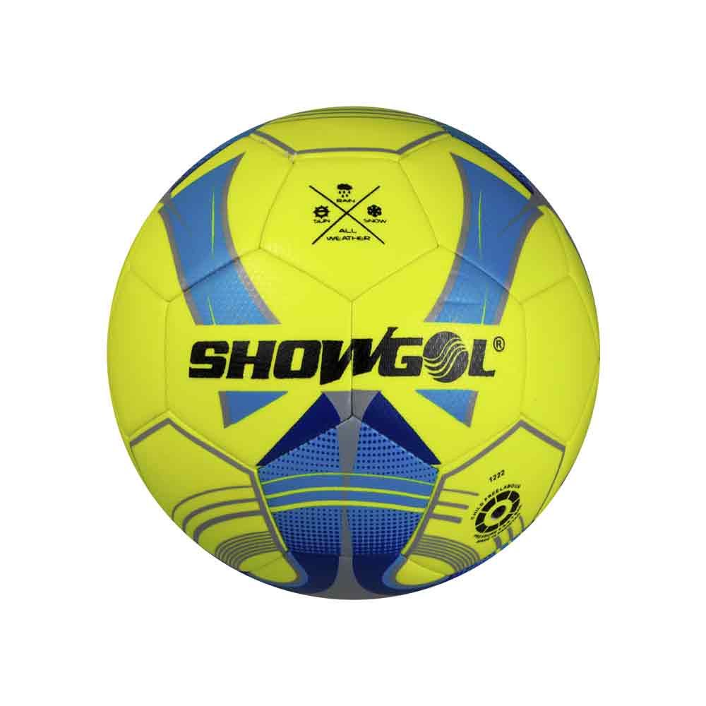 PELOTA P/FUTBOL SHOWGOL ELITE Color AMARILLO/CELESTE Talla 5