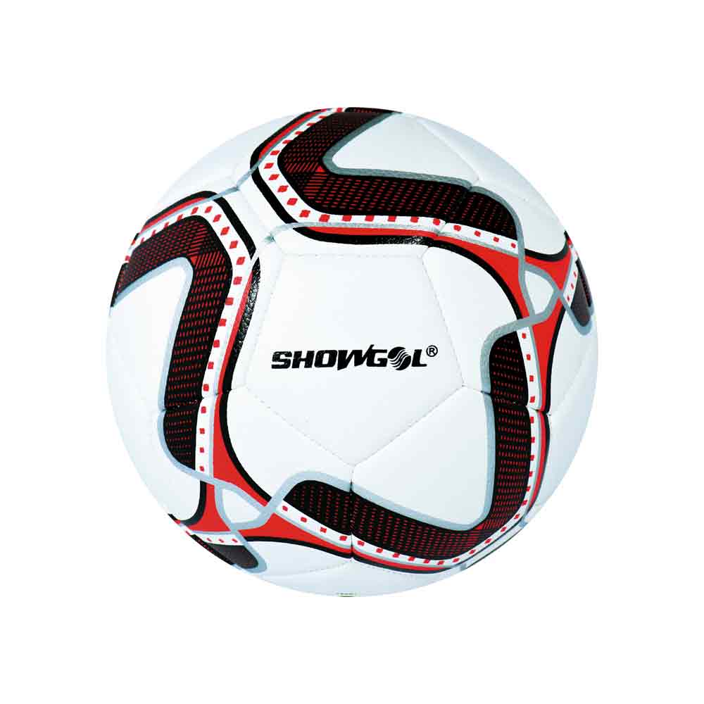 PELOTA P/FUTBOL SHOWGOL CUERO PVC FOAM E Color ROJO Talla 4