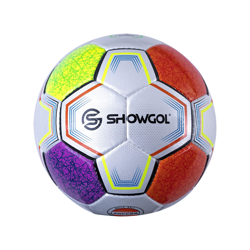 PELOTA P/FUTBOL SHOWGOL STRIKER PU Color MULTICOLOR Talla 5