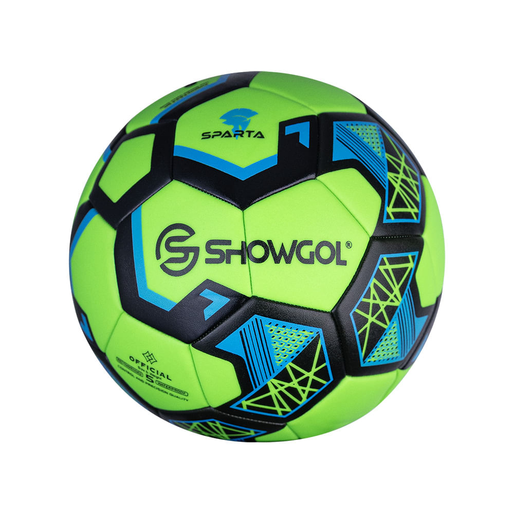PELOTA P/FUTBOL SHOWGOL SPARTA PU Color VERDE Talla 5
