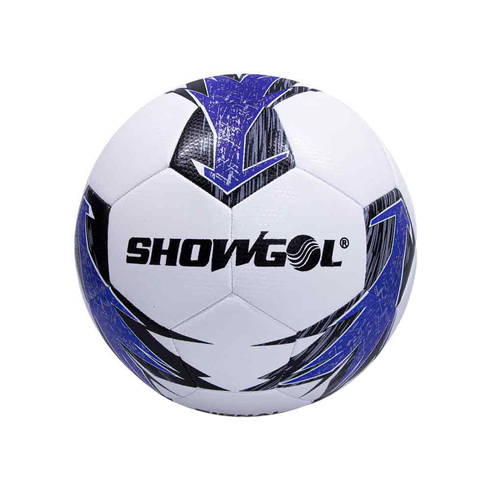 PELOTA P/FUTBOL SHOWGOL SIGNAL Color BLANCO/AZUL Talla 5