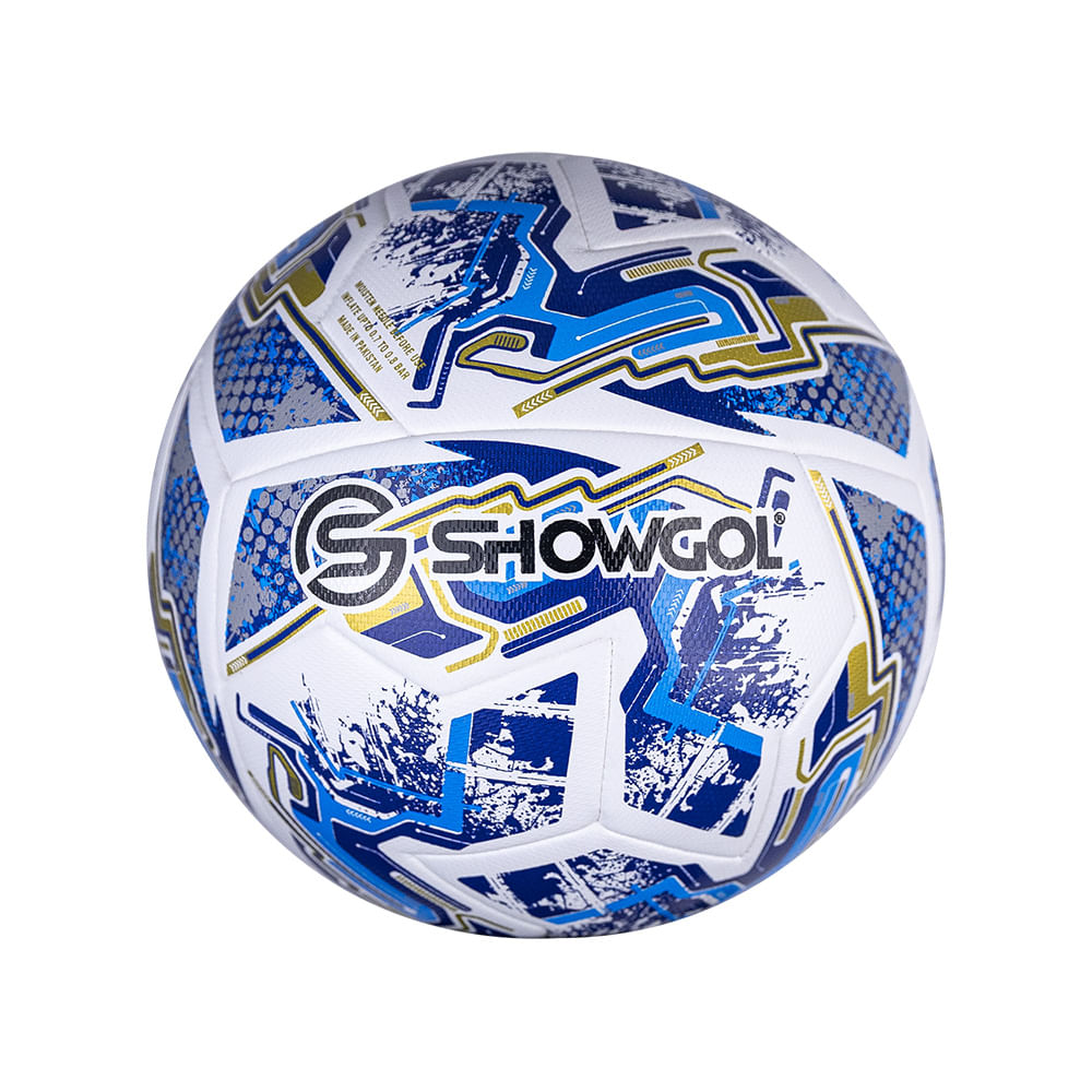 PELOTA P/FUTBOL SHOWGOL FINALISTA PU Color AZUL Talla 5
