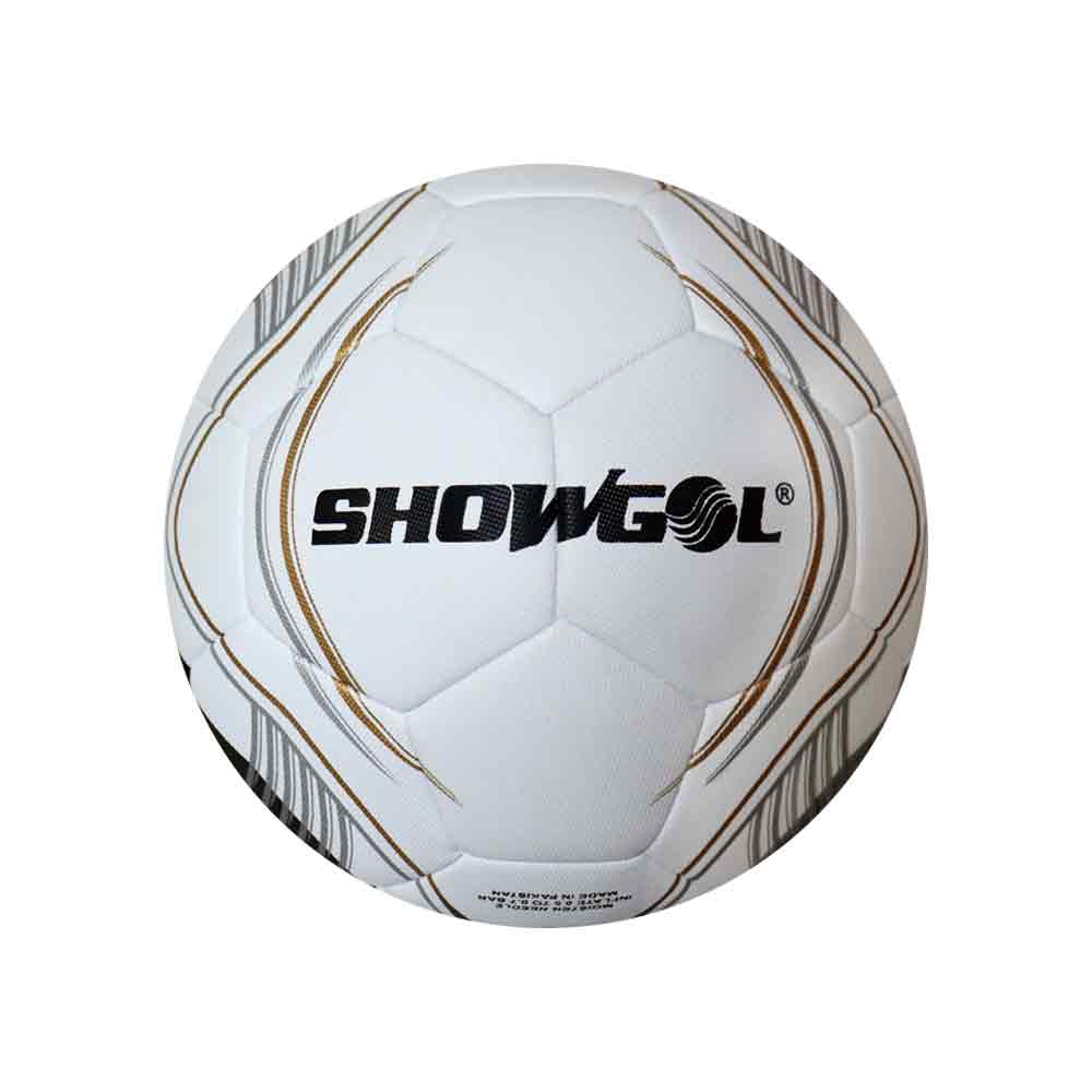 PELOTA P/FUTBOL SHOWGOL DIAMOND GOLD Color BLANCO Talla 5