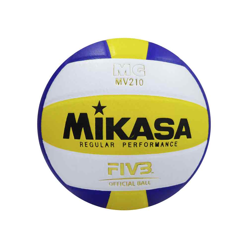 PELOTA P/VOLEY MIKASA MV-210 PU Color Amarillo Talla 5
