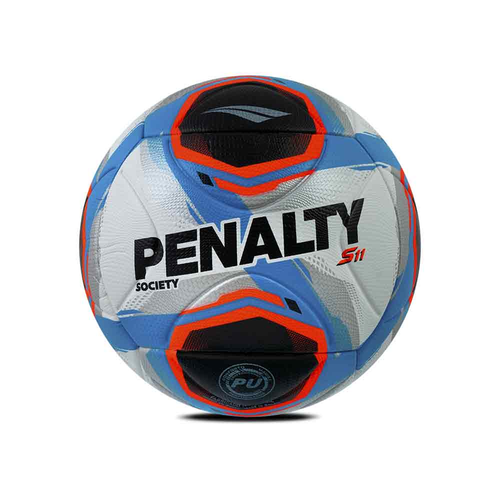 PELOTA P/FUTBOL PENALTY 5214031140-U Color BLANCO/NEGRO/AZUL Talla 4
