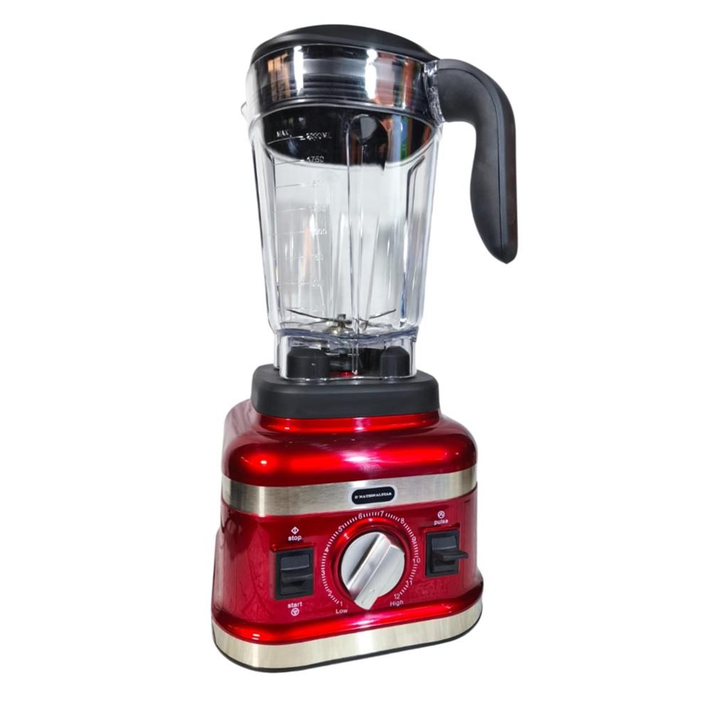 Licuadora Industrial DNATIONALSTAR 2 Litros 2500 Watts - Rojo