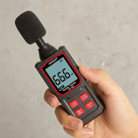 Sonómetro digital portátil para medir ruido decibelios calidad ruido NF-562