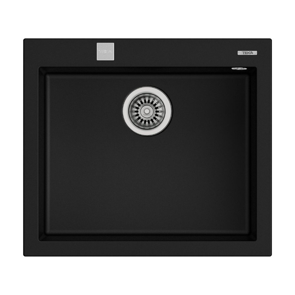 Lavadero de Cuarzo Teka Forsquare 1 Poza 57x50x20cm