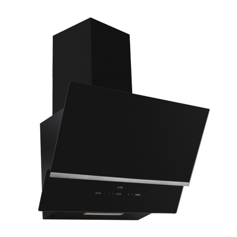 Campana Decorativa 60cm Sole Nimbus Negro de Metal