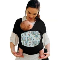 Fular Porta Bebe 1 Piezas Negro