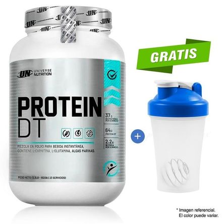 PROTEÍNA PROTEIN DT 1.5 KG VAINILLA MÁS SHAKER