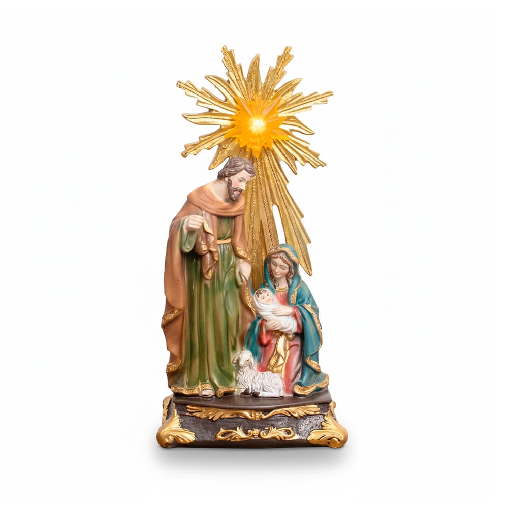 Sagrada Familia 25Cm Poliresina
