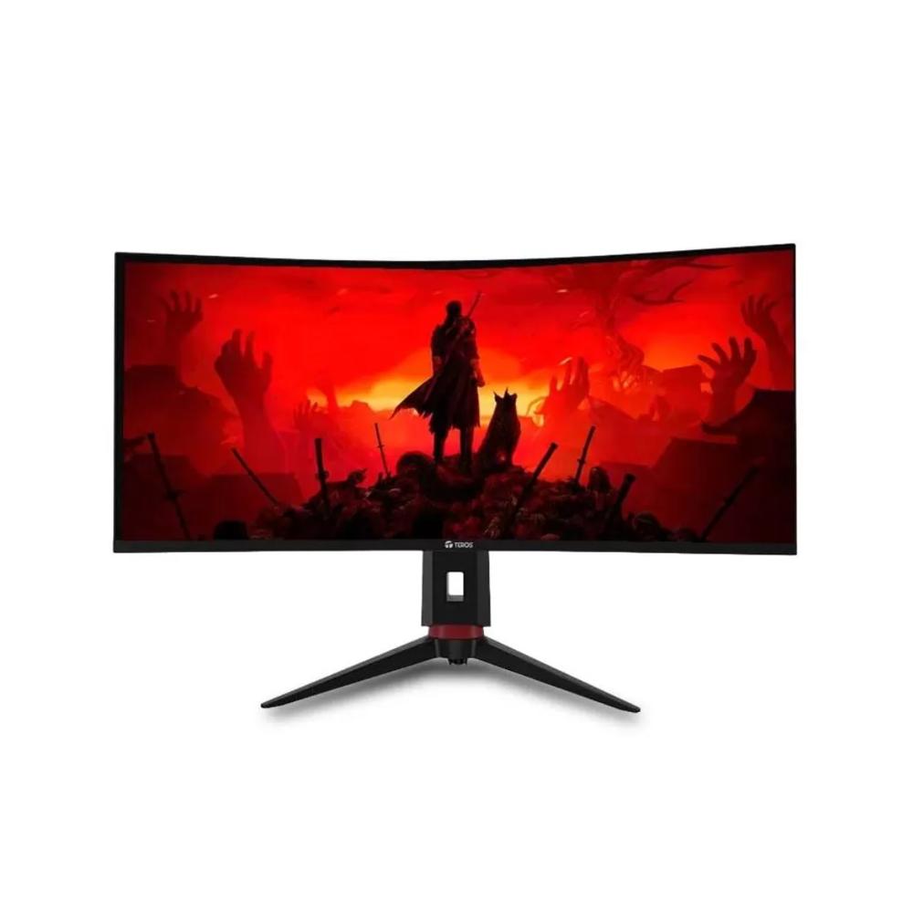 Monitor curvo gaming TEROS TE-3411G 34' WQHD VA HDMI DP Monitor curvo gaming TEROS TE-3411G 34' WQHD VA HDMI DP