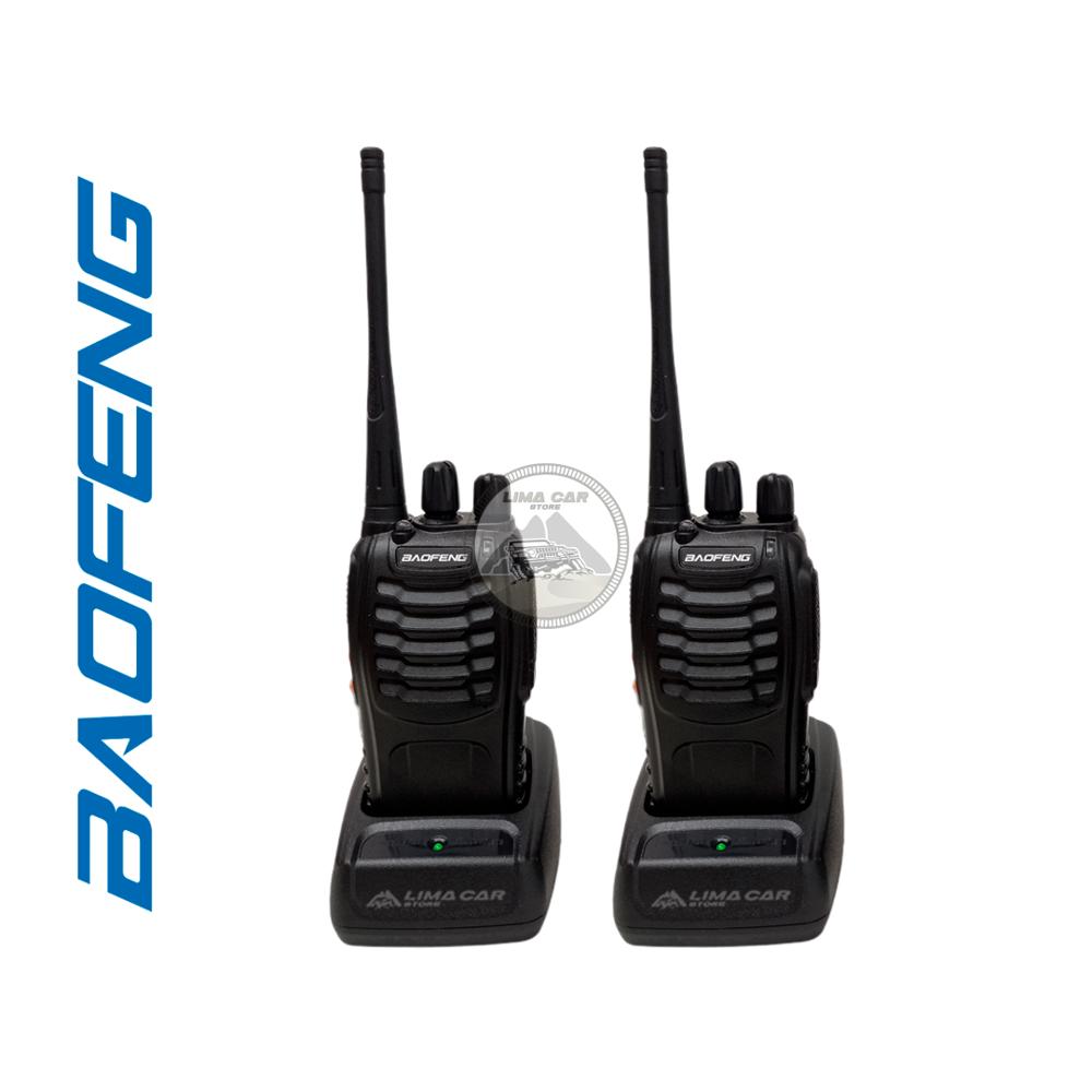 Pack 2 Radios portátiles BF888S Baofeng Walkie Talkie UHF 16 Canales