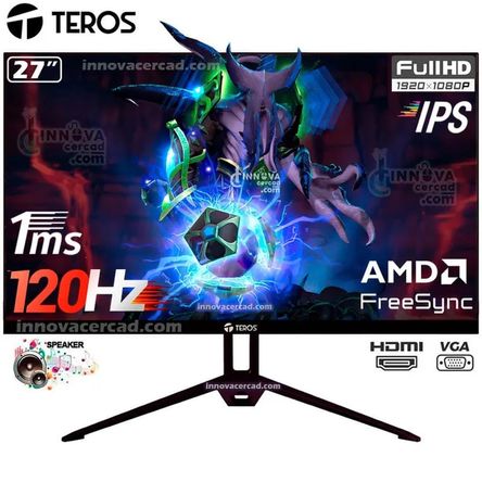 Monitor TEROS TE-2713S 27 FHD IPS 120HZ 1MS AMD FreeSync Monitor TEROS TE-2713S 27 FHD IPS 120HZ 1MS AMD FreeSync