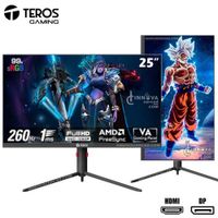 Monitor Teros Gaming TE-2472G 245 VA 260HZ 1MS Full HD FreeSync