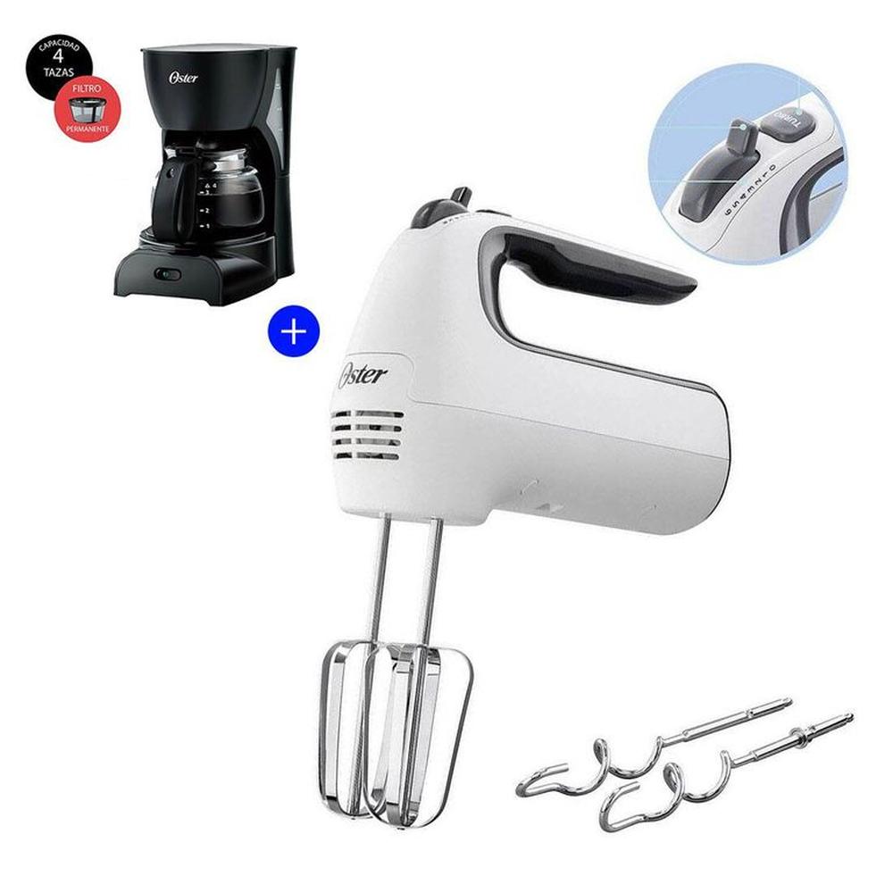 Batidora De Mano FPSTHM3532 + Cafetera 4 Tazs BVSTDCDR5B