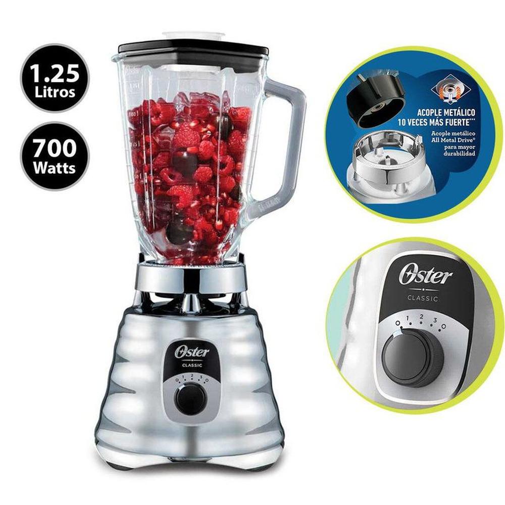 Licuadora Clásica 3 Velocidades 1.25L BLST4655
