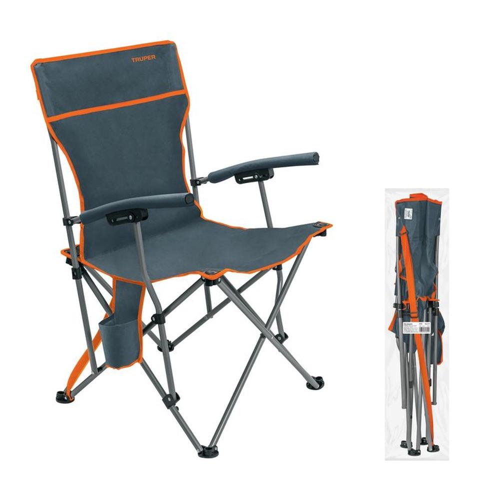 Silla de playa camping portatil plegable - truper