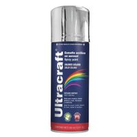 Pintura spray color Aluminio metálico ultracaft TRUPER 40030