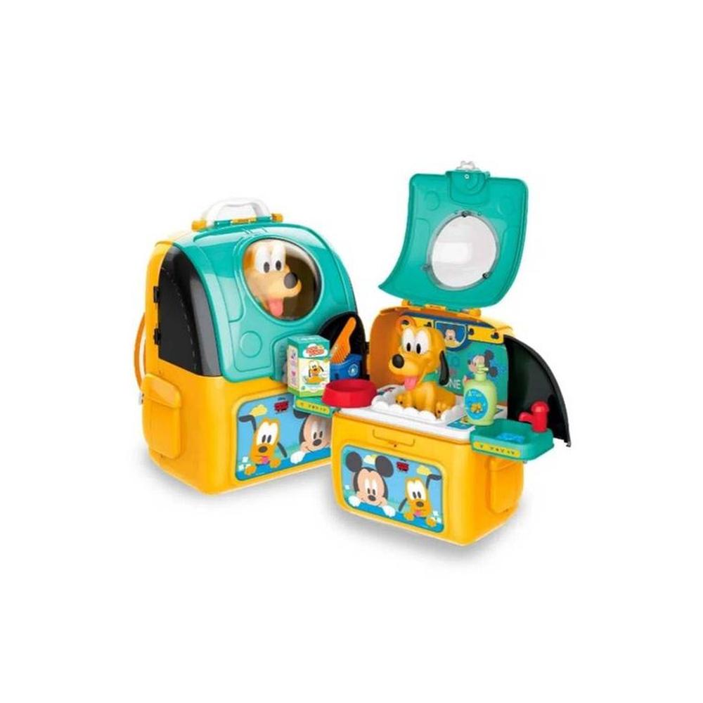 Set De Veterinario Y Mochila 2 En 1 Mickey Mouse