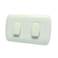 Interruptor doble clásico home light
