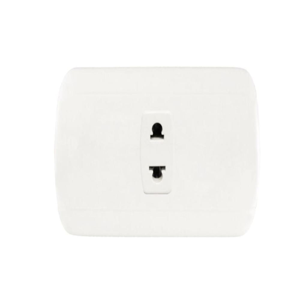 Tomacorriente simple clásico home light