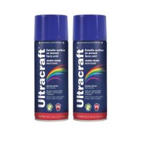 Pintura spray color AZUL MARINO, 2 UNIDADES ULTRACRAF TRUPER