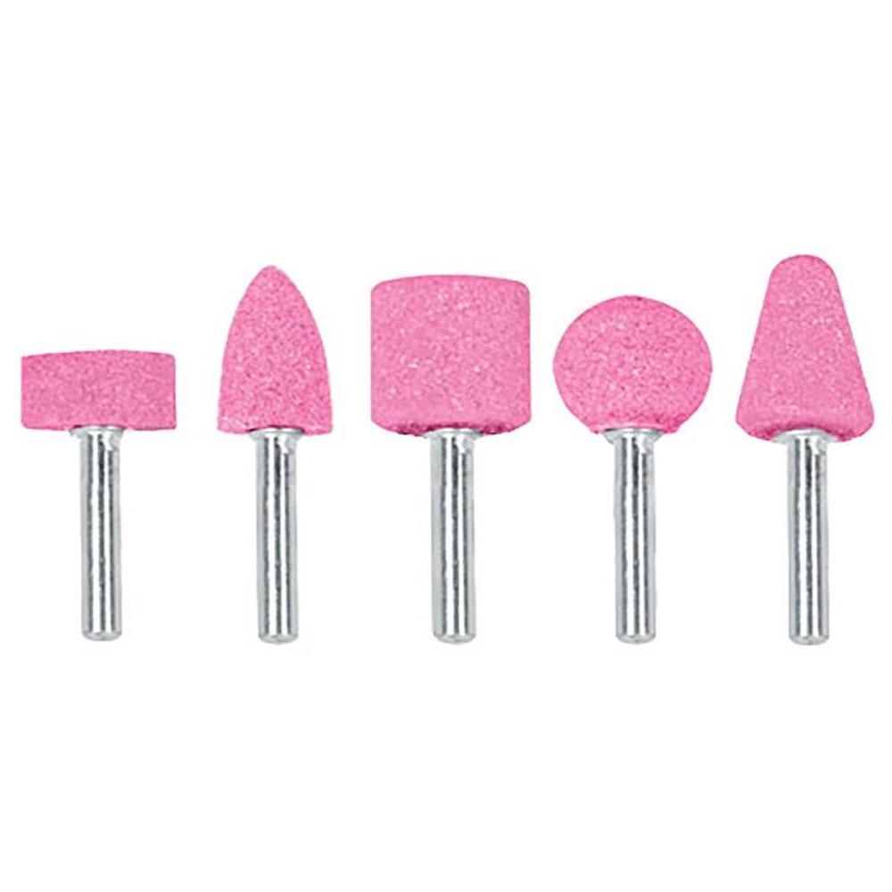 piedras montadaspara para pulir alto rendimiento OXIDO DE ALUMINIO Rosado