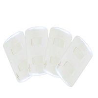 Pack 4 unidades Interruptor doble clásico home light