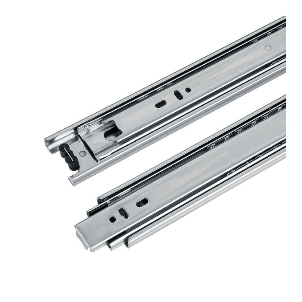 6 correderas extensión 45 cm p/cajón HERMEX