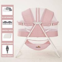 Cuna Portátil Plegable Para Bebé DOLLY PINK