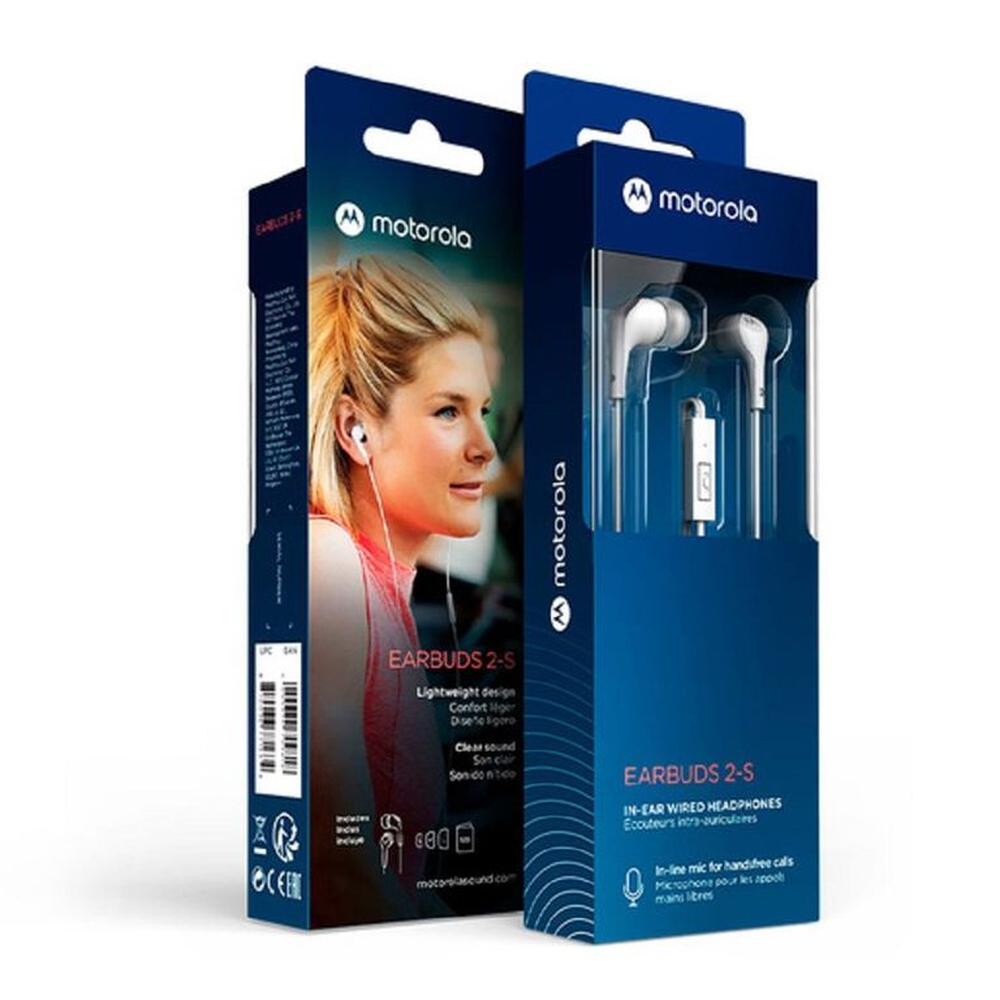 Audífonos Earbuds 2-S Blanco