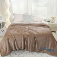 Manta Antialérgica Delgada Piel de Angel PREMIUM 2PLAZAS BROWN
