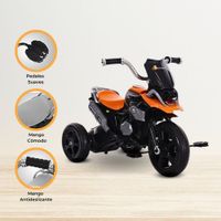 Moto a Pedal para Niños «DERBI» Orange