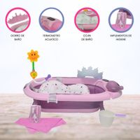Tina bañera Plegable para Bebés «JELLY SPA» pink