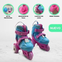 Patines Graduables para Niño «KIDS» Turquoise