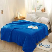 Manta Antialérgica Acalanada con Carnero Sherpa 2PLZ Azul