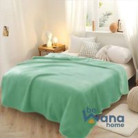 Manta Polar Antialérgica Delgada PREMIUM 2PLZ Verde2