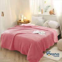 Manta Antialérgica Acalanada con Carnero Sherpa 2PLZ Rosado