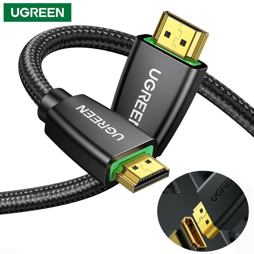 Cable HDMI 2.0 4k 60hz UGREEN Nylon Trenzado 15 Metros 3D Ultra HD