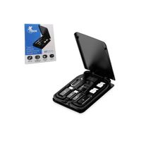 ESTUCHE MULTIFUNCIONAL XTECH XTC-570 TIPO C A USB A USB C MICROUSB LIG