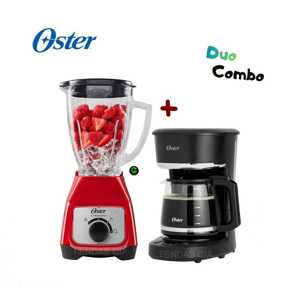Combo Oster Licuadora BLSTKAGRRD y Cafetera 12 Tazas